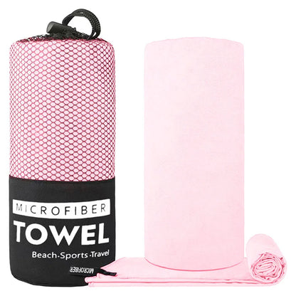 Microfiber Sports Towel Set – Quick Dry, Ultra Soft for Gym, Beach, Yoga & Travel