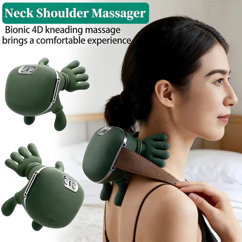 Smart Neck & Shoulder Massager – USB Rechargeable Portable