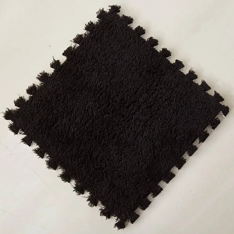 Plush Interlocking Floor Mat Tiles – Set of 10 (30x30cm)