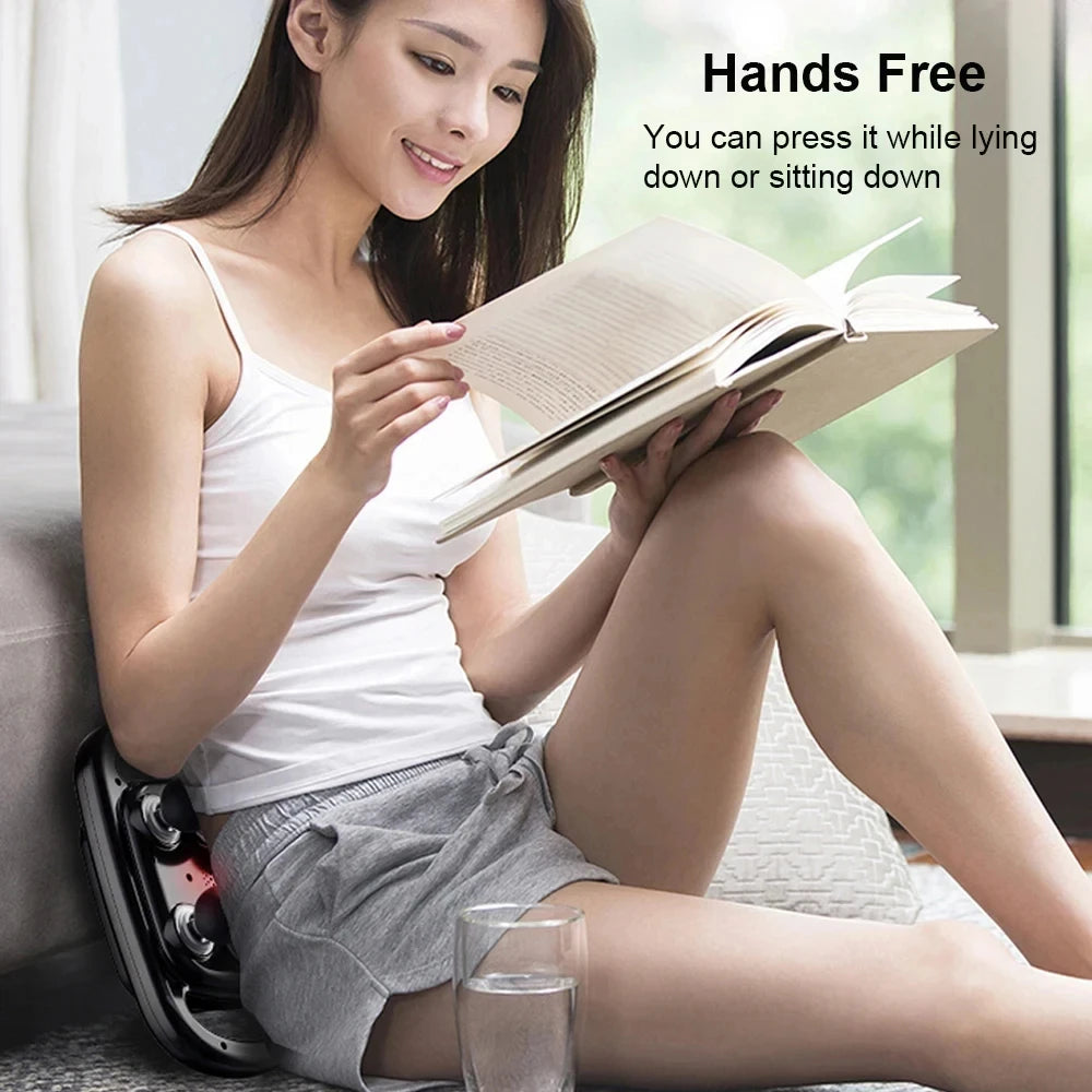 6-Head Percussion Massage Gun – Deep Tissue Full Body Relief