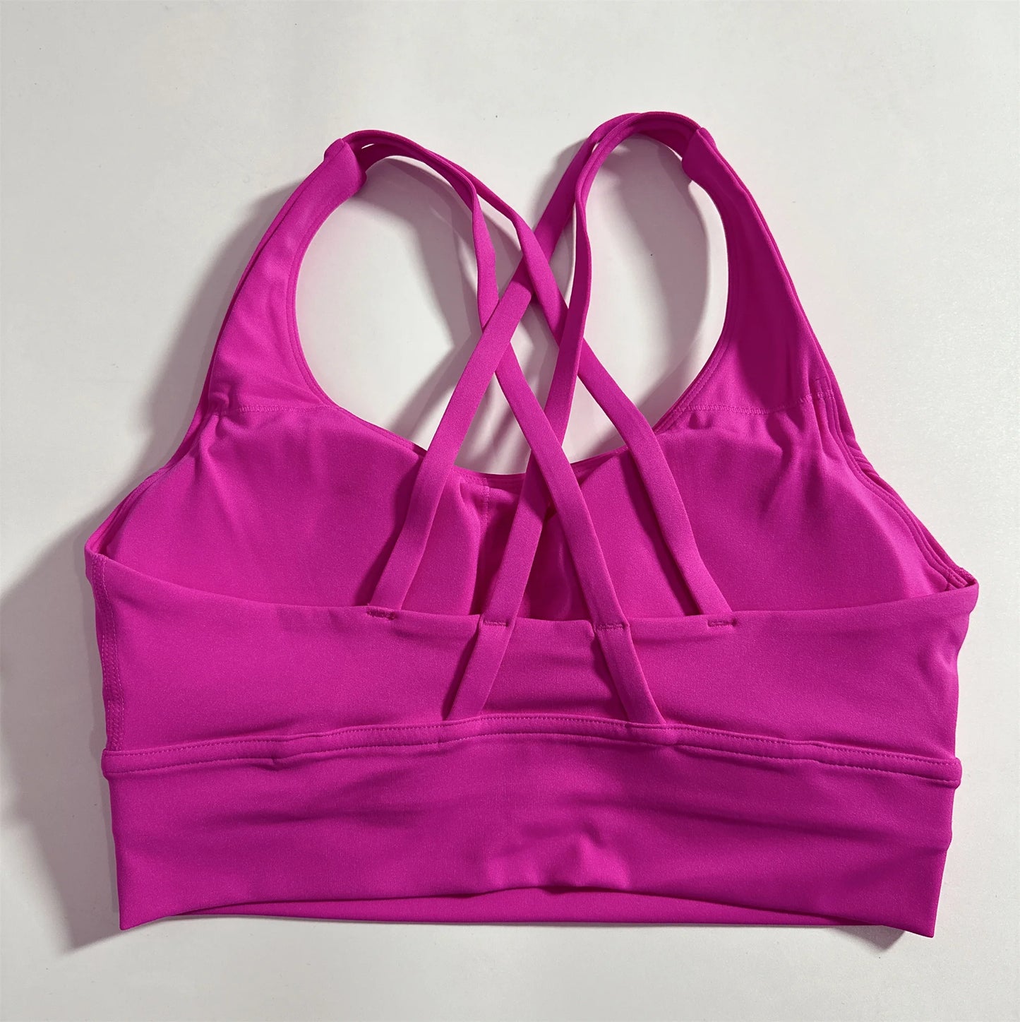 Women's Padded Cross-Back Sports Bra – High Support Activewear