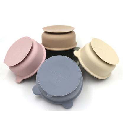 Bear Shape Silicone Baby Suction Bowl 300ml