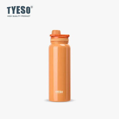 TYESO Insulated Water Bottle – Stainless Steel Vacuum Flask for Sports & Travel
