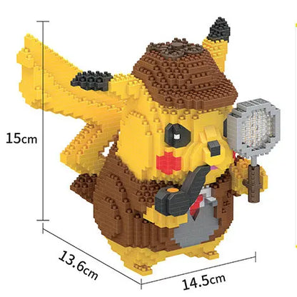Pokemon Mini Building Blocks – Pikachu, Charizard, Eevee & More