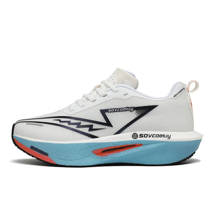 Carbon Plate Running Shoes - Non-Slip Shock-Absorbing Sports Sneakers