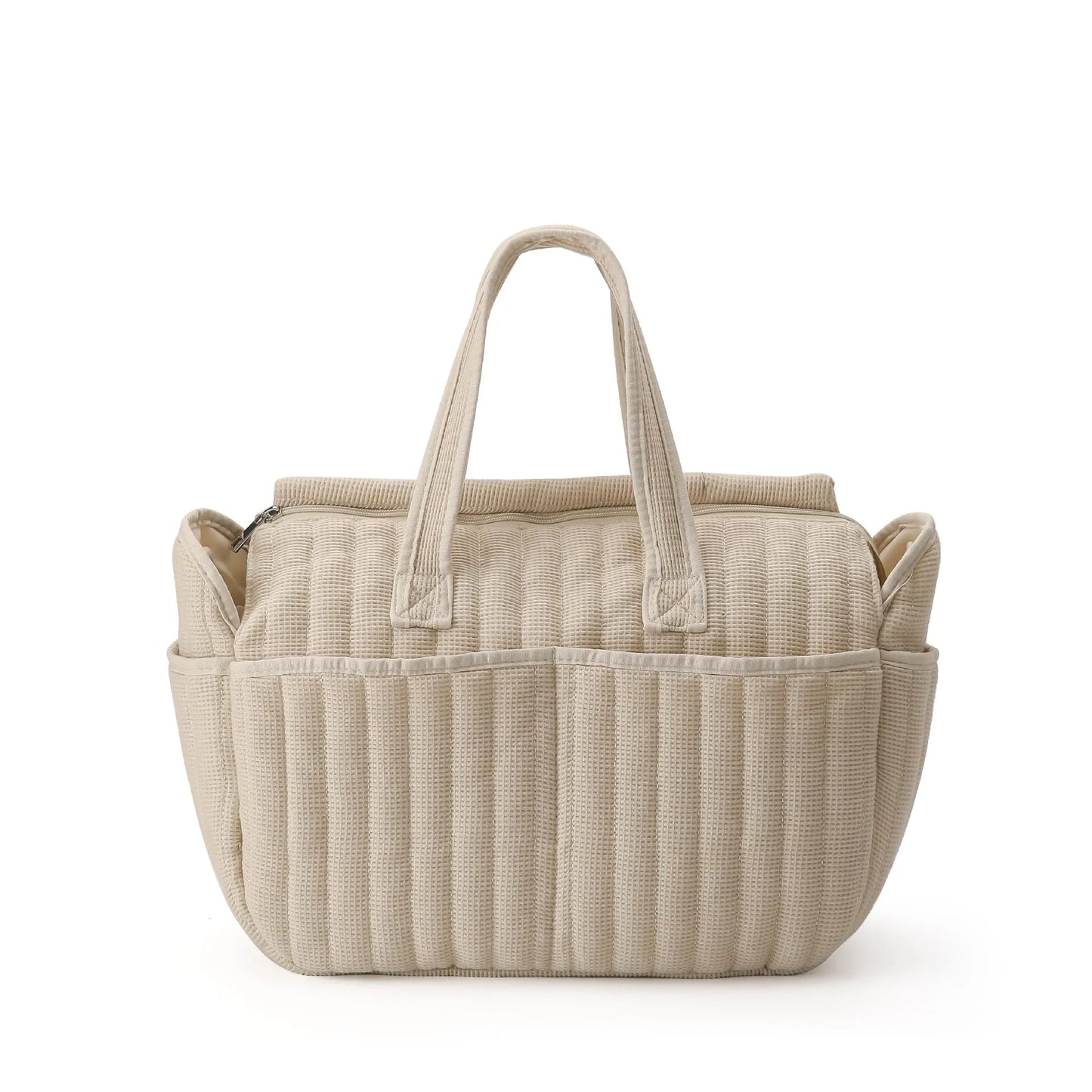 Large Diaper Bag Tote Waterproof Quilted Nursing Changing Bag