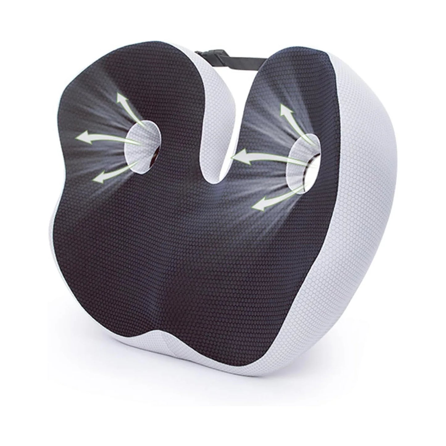 Orthopedic Memory Foam Coccyx Cushion for Office Chair