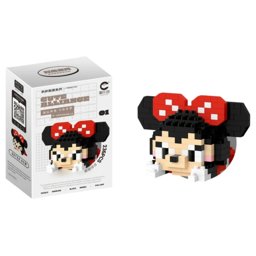 Mini Building Blocks Cartoon Character Figure – Tsum Tsum Style