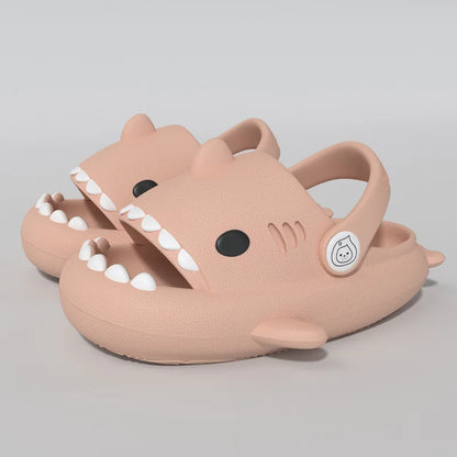 Kids Shark Sandals – Non-Slip Soft Sole Summer Clogs for Boys & Girls