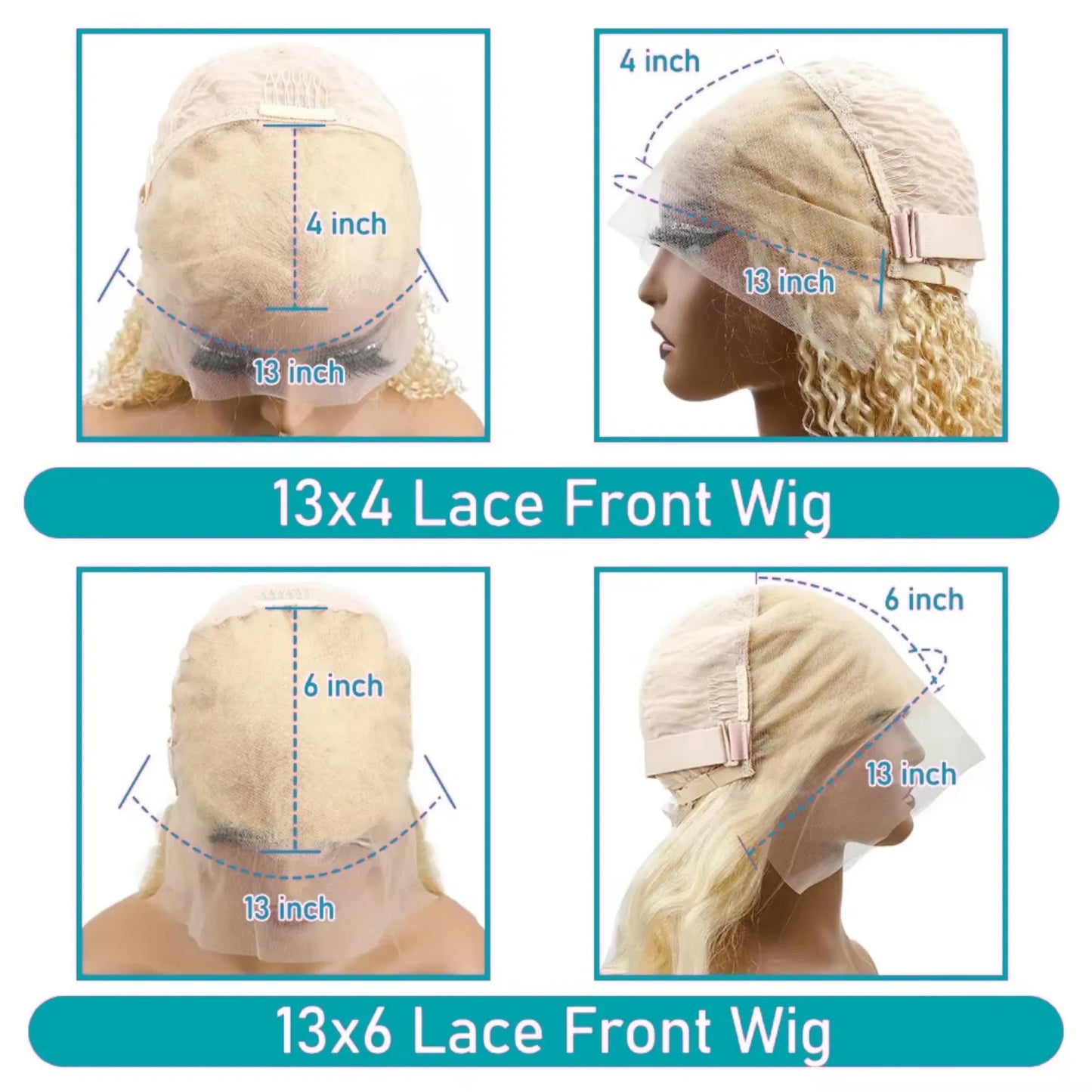 613 Blonde Body Wave Lace Front Wig – 13x4 & 13x6 HD Lace Human Hair