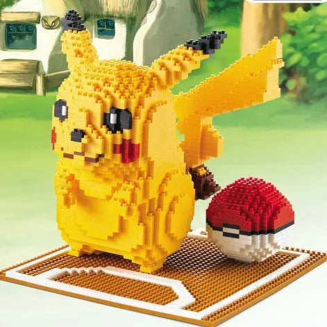 Pokemon Mini Building Blocks – Pikachu, Charizard, Eevee & More