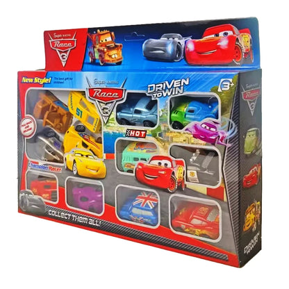 Disney Pixar Cars 3 Die-Cast Toy Cars Set – 12-Piece Lightning McQueen Collection