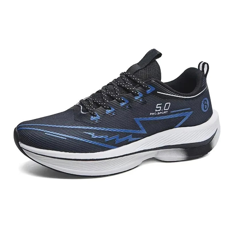 Carbon Plate Running Shoes – Soft Cushion Unisex Sneakers