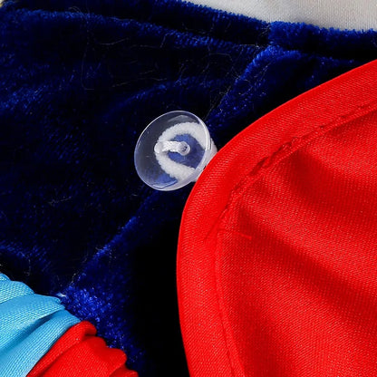 Snow White Princess Costume Dress for Girls – Disney Cosplay with Cloak & Headband