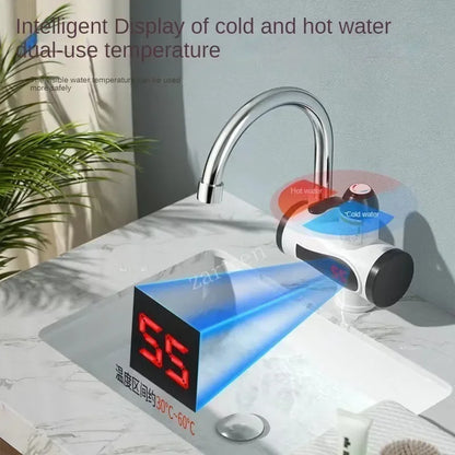 Instant Hot Water Faucet 3000W Tankless Electric Kitchen Tap