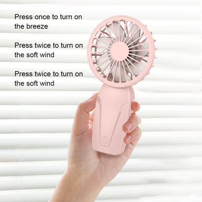Portable Handheld Mini Fan – USB Rechargeable Pocket Cooling Fan