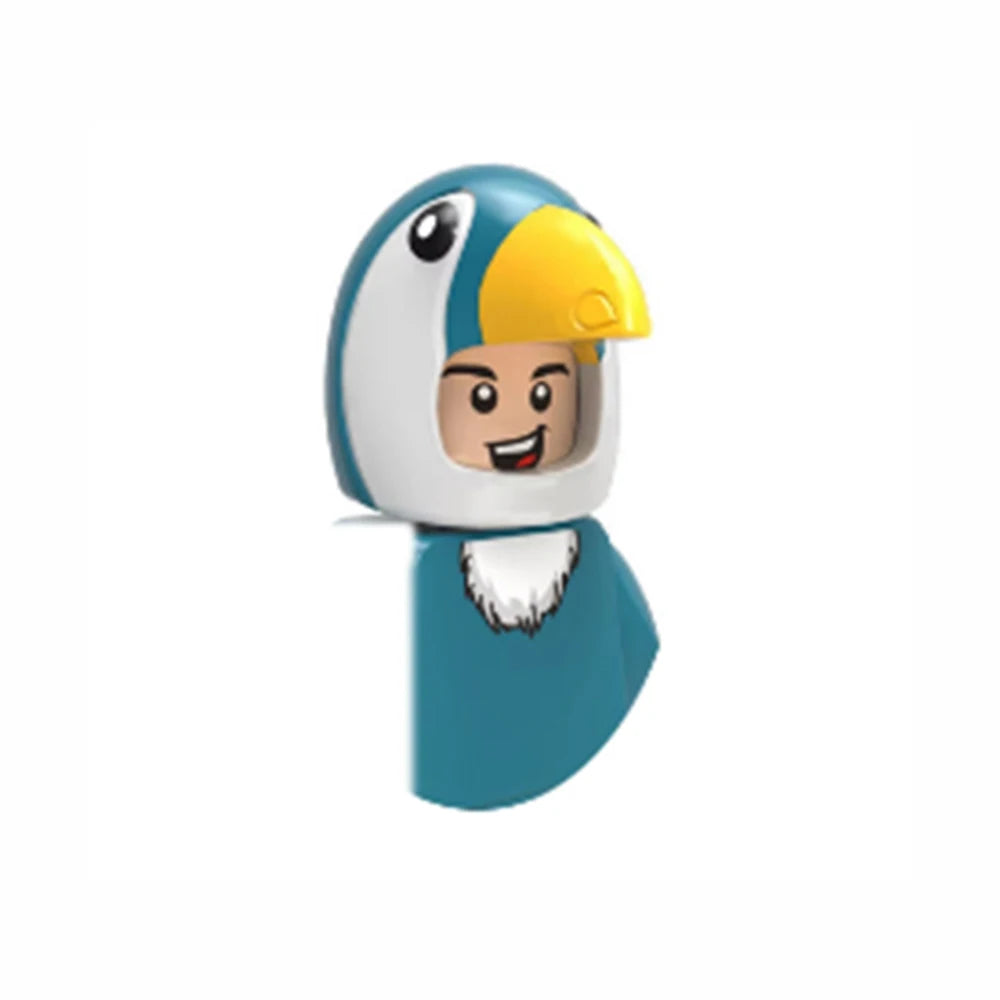 Mini Building Blocks Character Model Set – 3D DIY Minifigure Toy