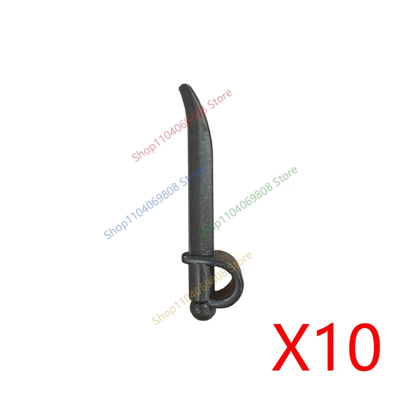 Medieval Military Building Blocks Parts – Castle Knights Weapons Accessories