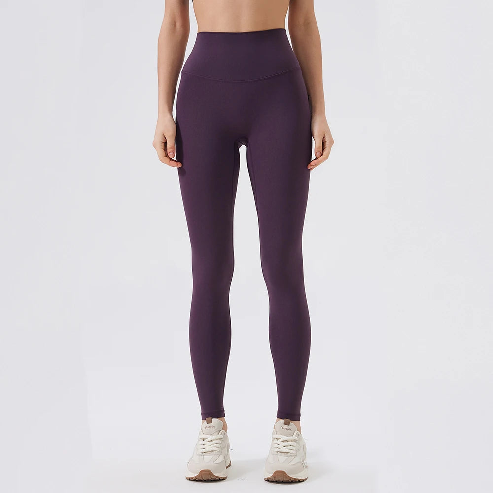 Women's High Waist Yoga Leggings – Cropped with Back Pocket