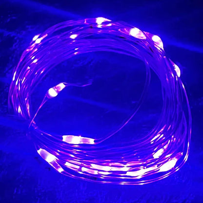Copper Wire LED Fairy String Lights for Christmas & Party Decor