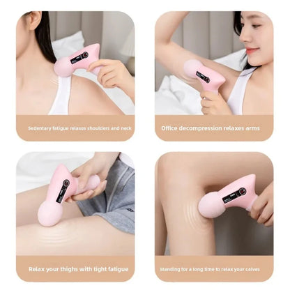 Mini Massage Gun Rechargeable Fascia Gun for Full Body Relief