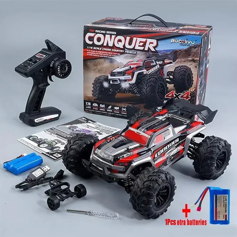 RC Monster Truck 1:16 Scale 4WD 50km/h – WLtoys Off-Road Car