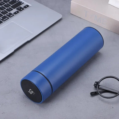 Smart Temperature Display Thermos Bottle – 500ml Insulated Water Bottle