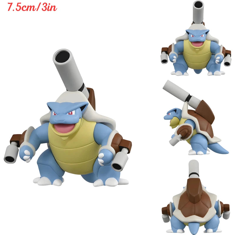 Takara Tomy Pokémon Mega Venusaur Blastoise Charizard Figure Collection