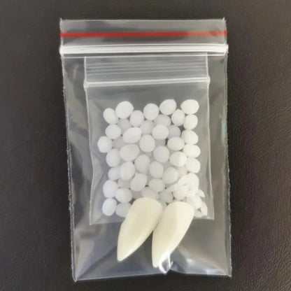 Vampire Fangs Halloween Costume Teeth with Adhesive Glue