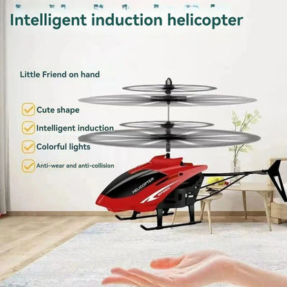 RC Mini Helicopter Toy – Rechargeable Remote Control Aircraft for Kids