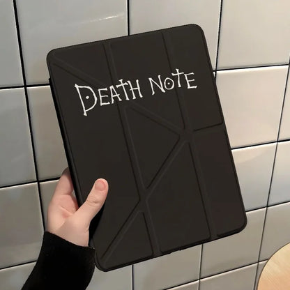 Death Note iPad Case – Anime Folio Cover with Clear Back