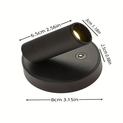 LED Cordless Wall Light – Magnetic, USB Rechargeable & Dimmable