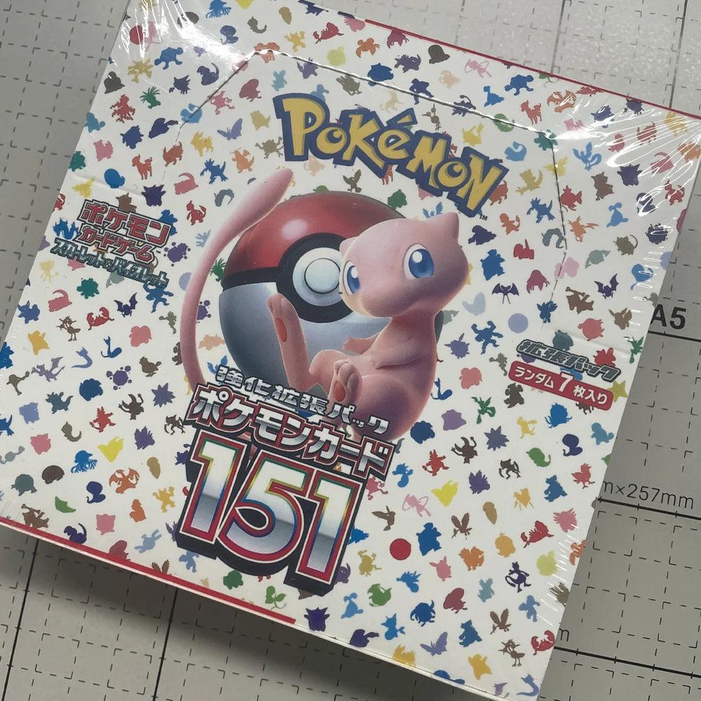 140 Card Pokémon Scarlet Violet 151 Japanese Booster Box