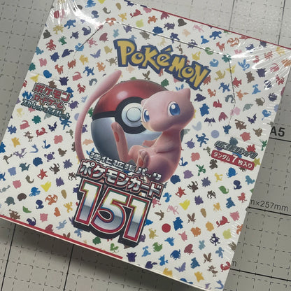 140 Card Pokémon Scarlet Violet 151 Japanese Booster Box