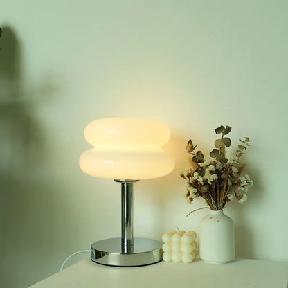 Macaron Glass Table Lamp with Trichromatic Dimming