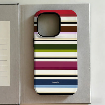 Y2K Style Grid iPhone Case