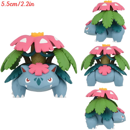 Takara Tomy Pokémon Mega Venusaur Blastoise Charizard Figure Collection