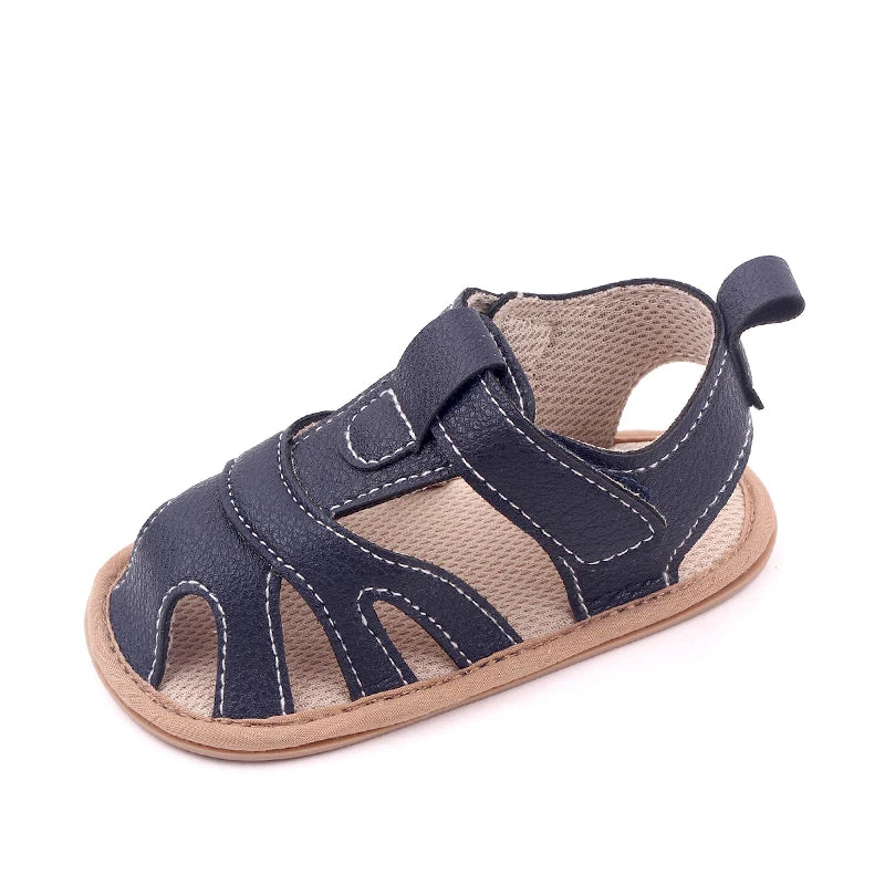 Baby Closed-Toe Summer Sandals – Soft Sole Boys Girls Shoes