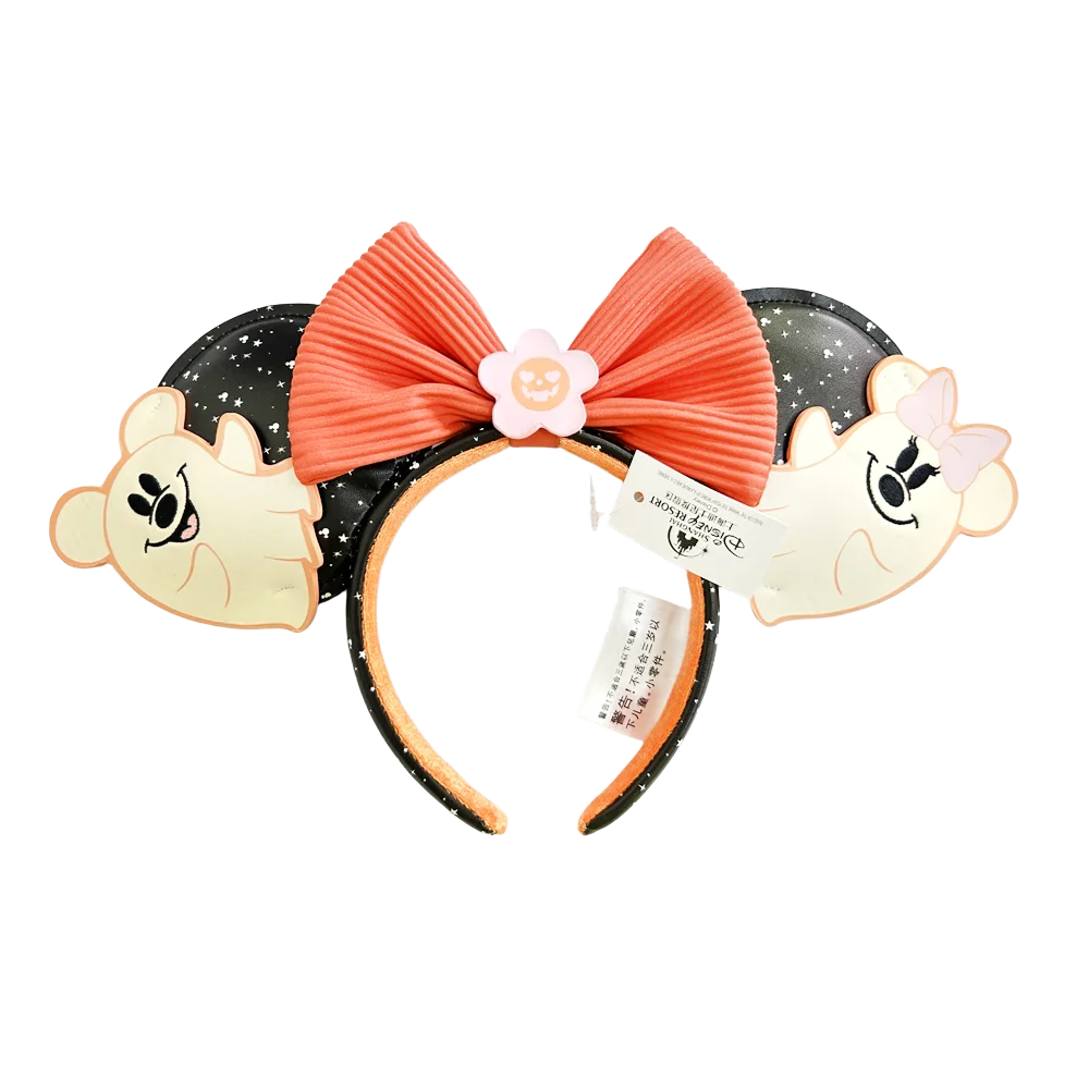 Disney Mickey Minnie Ears Headband – Sequin Bow Costume Cosplay