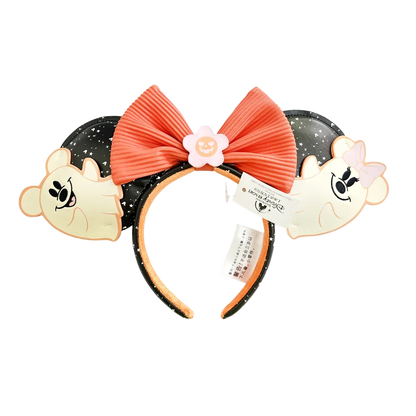 Disney Mickey Minnie Ears Headband – Sequin Bow Costume Cosplay