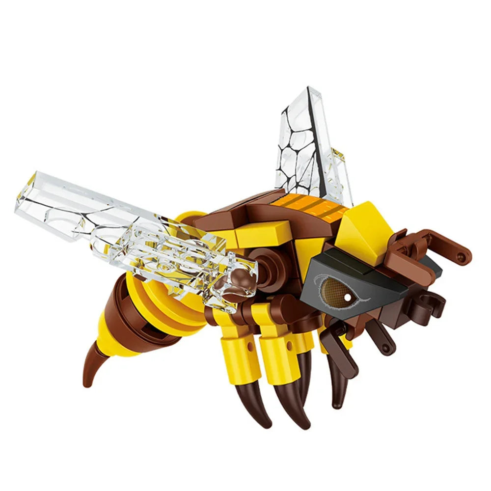 Insect Building Blocks Set – Bee Ant Butterfly Grasshopper DIY Toy