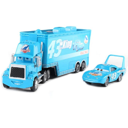 Pixar Cars Jackson Storm Container Truck Toy Set
