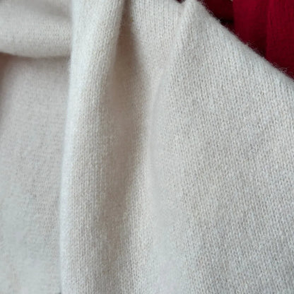 100% Wool Triangle Scarf for Women – Warm Knit Shawl & Pashmina Wrap