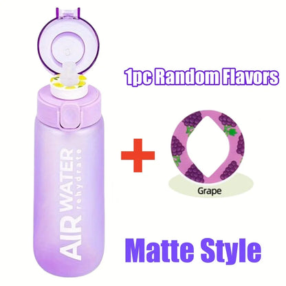 750ML Fruit Flavor Sports Water Bottle with 7 Pods
