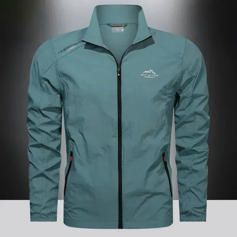 Men's UPF 100+ UV Protection Windbreaker Jacket – Ultra-Light