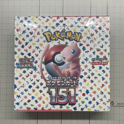 140 Card Pokémon Scarlet Violet 151 Japanese Booster Box