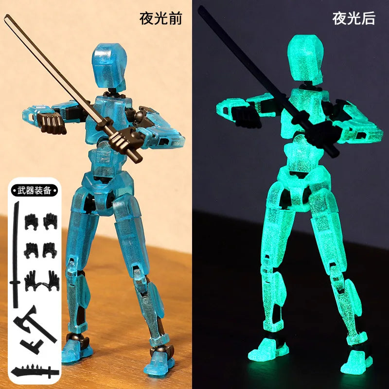 T13 Multi-Jointed Robot Dog Action Figure – Poseable Titan Mech Toy
