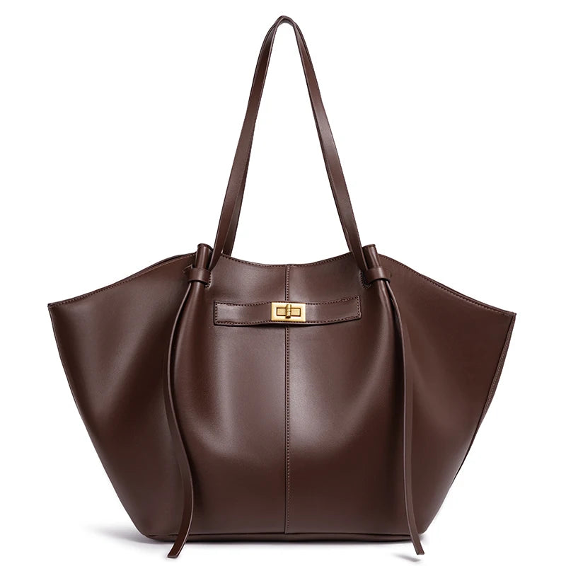 Bat-Shaped Large Capacity Shoulder Tote Bag – Trendy Street Style