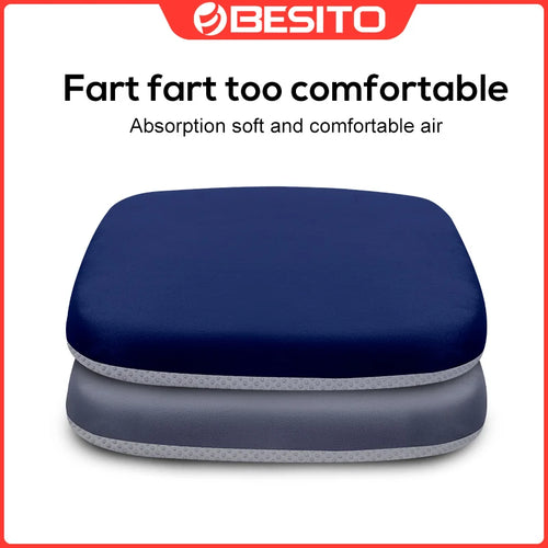 Memory Foam Seat Cushion for Office, Car & Home Use