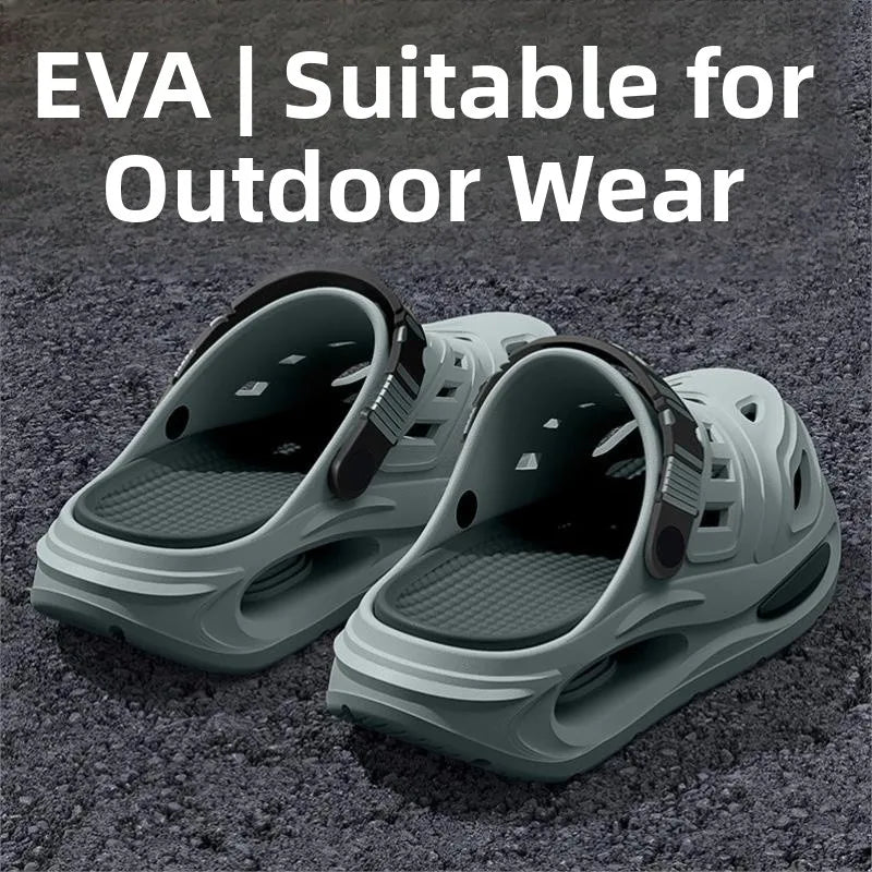Men's EVA Outdoor Clog Sandals with Thick Anti-Slip Sole